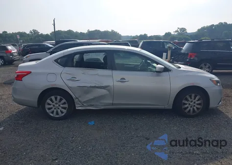 2019 Nissan Sentra S z USA, uszkodzony, nr VIN 3N1AB7APXKY303625